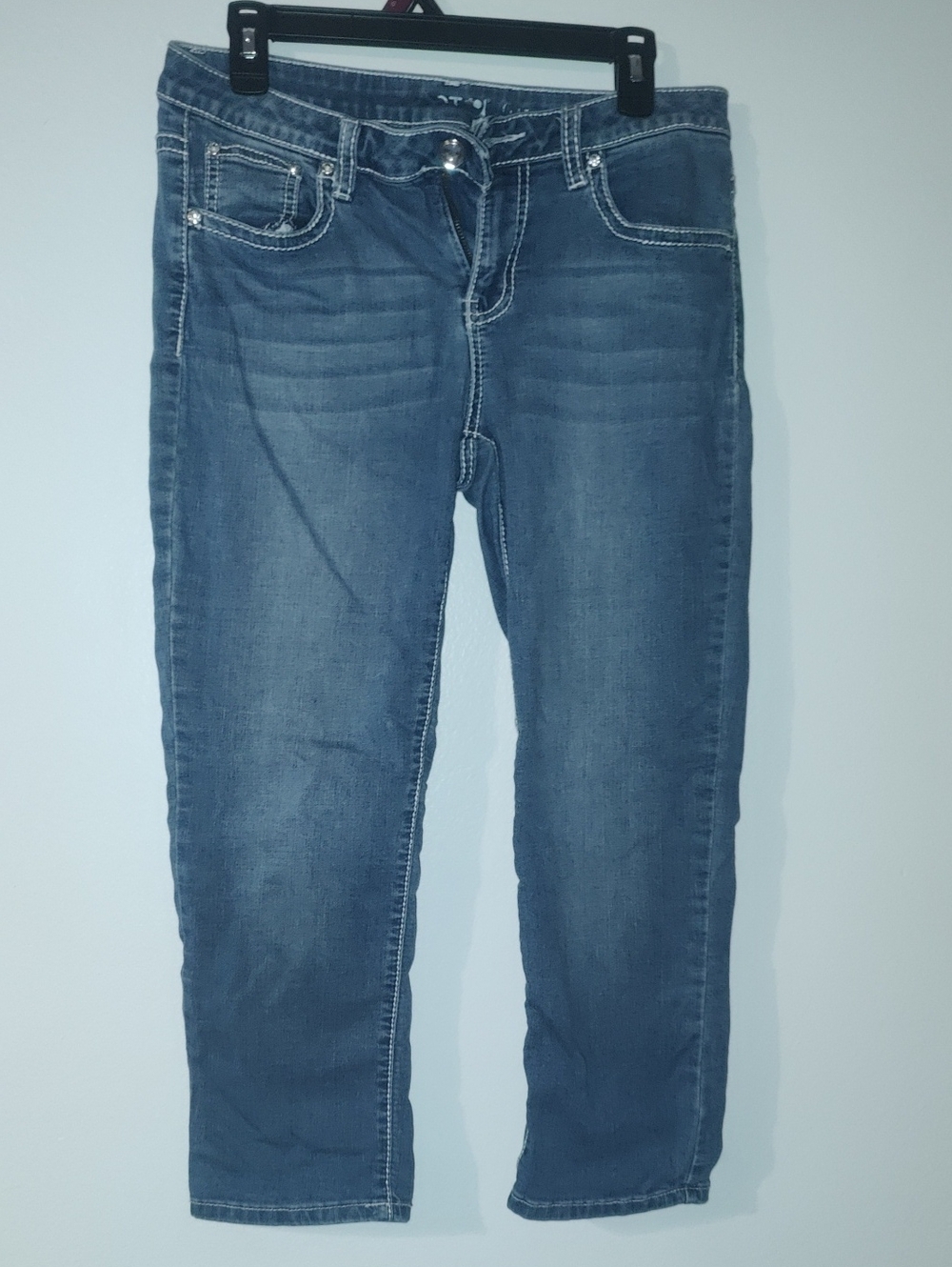 Apt. 9 Classic Blue Cropped Women’s Jeans